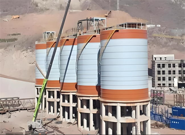 将乐高架钢板仓